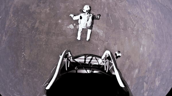 Print - Vídeo RedBull Felix Baumgartner