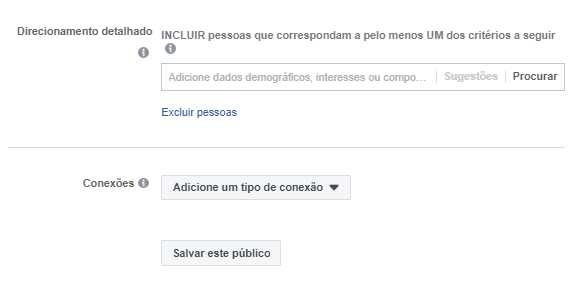 Criar Campanha no Facebook - Passo 2.2