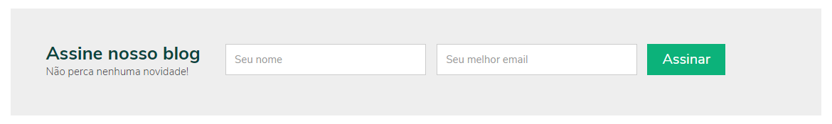 Popup de saída