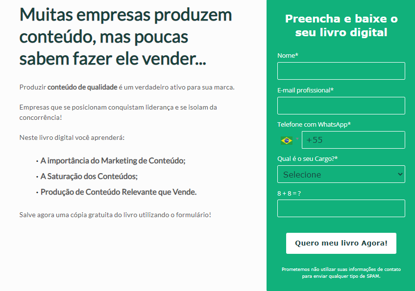 Print - Página de Conversão