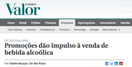 Matéria Valor Econômico - Famiglia Valduga