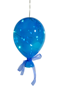 Balão em Cristal Azul Médio